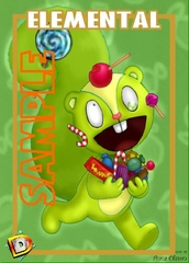 Elemental Token – Custom: Happy Tree Friends – Nutty